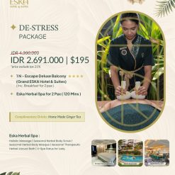 De-Stress Package - Grand Eska Hotel
